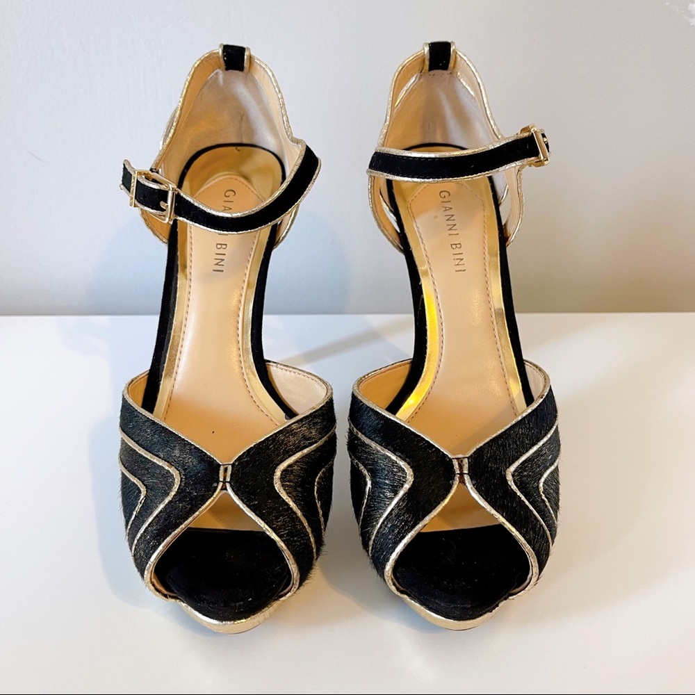 Gianni Bini Sabrina Calf Leather Pumps